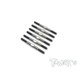 T-WORKS T-WORKS TLR 22 5.0 DC  64 Titanium Turnbuckle Set ( For TLR 22 5.0 DC  )