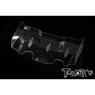 T-WORKS T-WORKS 1/10 Lexan Flat Rear Wing  6.5" Wide  2pcs. ( Light Weight )