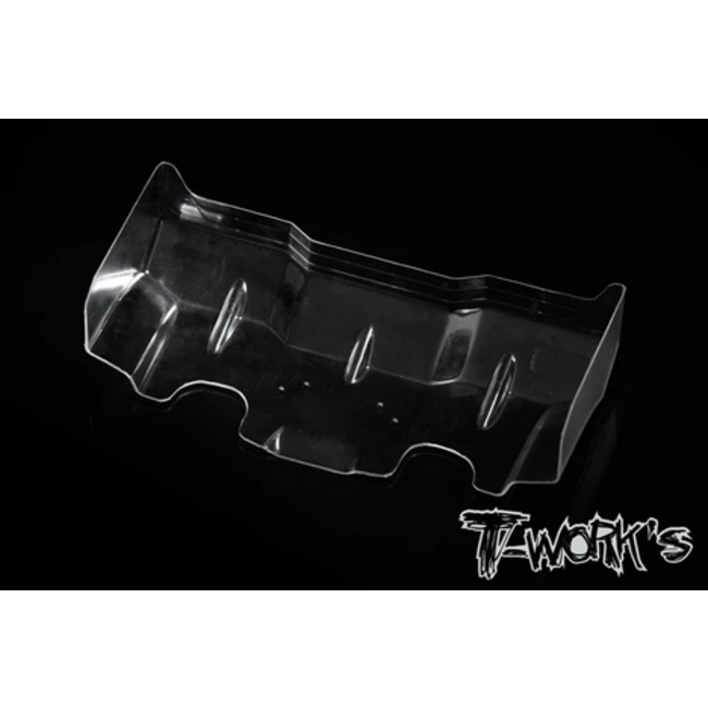 T-WORKS 1/10 Lexan Flat Rear Wing  6.5" Wide  2pcs. ( Light Weight )