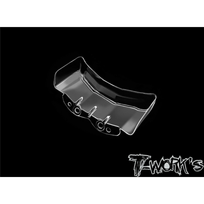 T-WORKS Lexan 1/10 Front Upper Wing 2pcs.  ( For Team Associated RC10 B6.4/3 ）