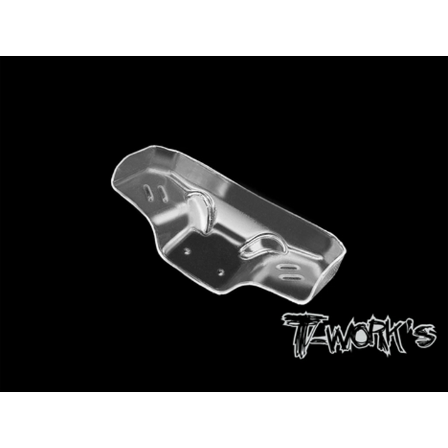 T-WORKS Lexan 1/10 Front Lower Wing 2pcs. ( For Team Associated RC10 B7 ）