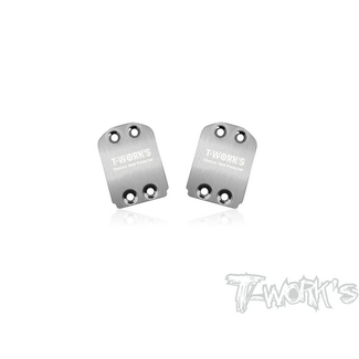 T-WORKS T-WORKS Xray XB2 '23/22/21 Rear Chassis Skid Protector Stainless Steel ( Xray XB2 '23/22/21 ) 2pcs.