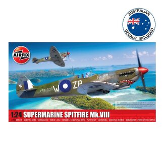 AIRFIX AIRFIX SUPERMARINE SPITFIRE MK.VIII 1/24 WITH COLLECTABLE COIN