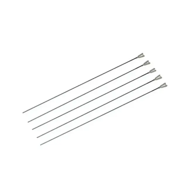DUBRO 184 NYLON KWIK-LINK W/12in, 2-56 ROD (5 PCS PER PACK)