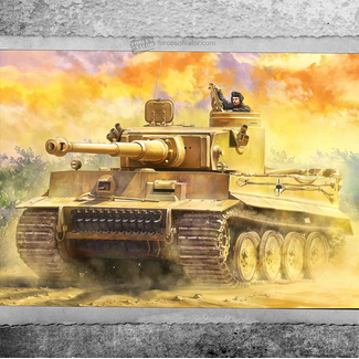 forces of valor FORCES OF VALOR 1:72 German Tiger I Tank KIT tunisia spring 1943