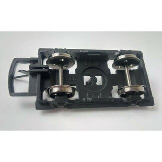 LIFE LIKE Hornby Gresley bogie frames for LNER coaches, spares, bogies WITH METAL WHEELS