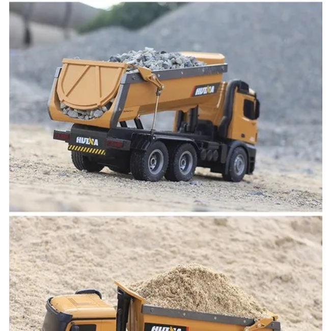 Huina 1:14 2.4G 10Ch RC Dump Truck W/Sound