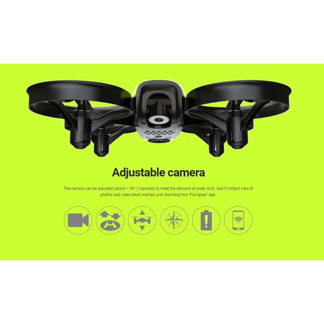 UDIRC U61 FPV 720P Drone , altitude hold, one key take off & land