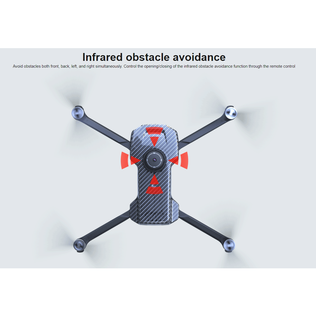 UDI RC Drone with FPV, Infrared obstacle avoidance & GPS , return to home , follow me mode