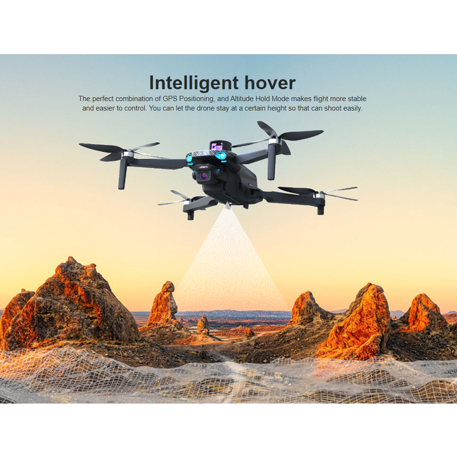 UDI RC Drone with FPV, Infrared obstacle avoidance & GPS , return to home , follow me mode