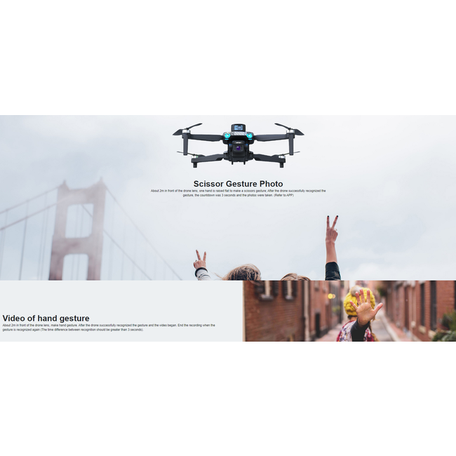 UDI RC Drone with FPV, Infrared obstacle avoidance & GPS , return to home , follow me mode