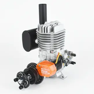 EPHIL EPHIL X-Series 38cc-S Pro Gasoline Engine w/ E-Starter; Spark Plug & Electronic Ignition