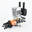 EPHIL X-Series 38cc-R Pro Gasoline Engine w/ E-Starter; Spark Plug & Electronic Ignition