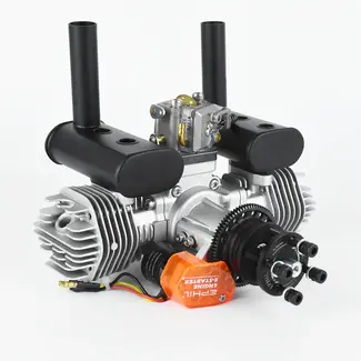 EPHIL EPHIL X-Series 40cc-T Pro Gasoline Engine w/ E-Starter; Spark Plugs & Electronic Ignition