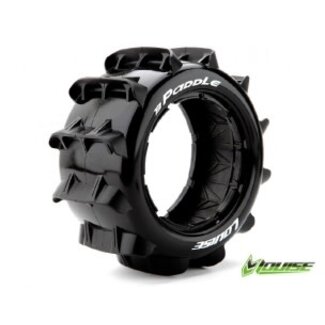 LOUISE WORLD LOUISE B-Paddle 1/5 Buggy Rear Sport Tyre Black