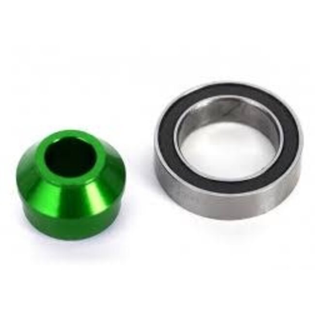 TRAXXAS BEARING ADAPTER 6061-T6 ALUMINIUM GREEN ANODIZED (1)  6893G
