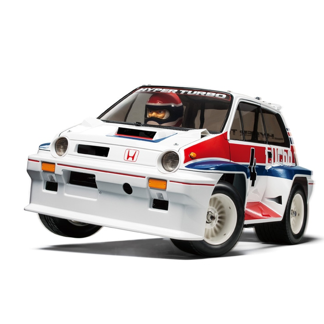 TAMIYA HONDA CITY TURBO (WR-02C)  1/10 KIT ESC INCLUDED REQUIRES TX, RX, BATTERY CHARGER & PAINT