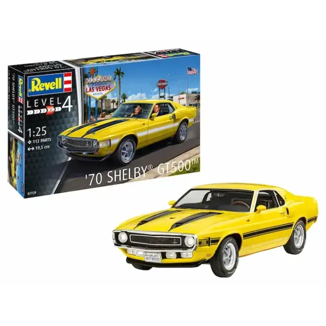 REVELL 1/25 70 SHELBY MUSTANG GT500