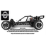 HPI 5B SS FLUX BAJA SBK 1/5 SCALE  BUGGY KIT ( REQUIRES MOTOR ESC BATTERY   & ELECTRICS ) SELF BUILD KIT