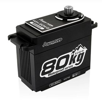 POWER HD Power HD HV Large Size Waterproof Servo (Upgraded version of PHD-WH-80KG) SUITS 1/5 BAJA ETC