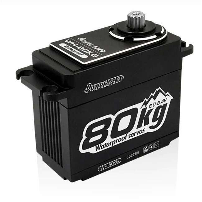 Power HD HV Large Size Waterproof Servo (Upgraded version of PHD-WH-80KG) SUITS 1/5 BAJA ETC