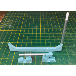 AUSLOWE Banana Bolster. Tilting mounts. 1/25 Scale. LJ12