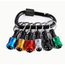 Ace 1/4" tool holders   With carabina clip Keychain.  Quick Release Easy Change, Screwdriver Bit Holders