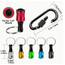 Ace 1/4" tool holders   With carabina clip Keychain.  Quick Release Easy Change, Screwdriver Bit Holders