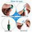 Ace 1/4" tool holders   With carabina clip Keychain.  Quick Release Easy Change, Screwdriver Bit Holders