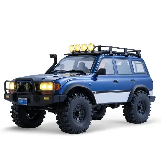 FMS FCX10 1/10 1:10 Toyota Land Cruiser 80 Pro Blue With 3541 BRUSHLESS MOTOR
