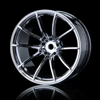 MST MST G25 Wheel - Silver +8mm