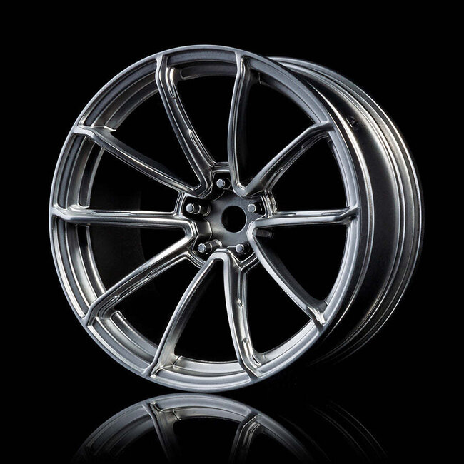 MST GTR Wheel - Flat Silver +5mm