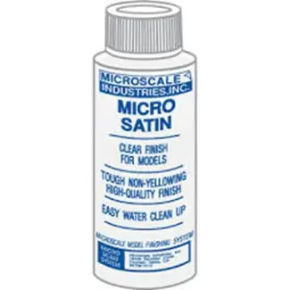 MICROSCALE MICROSCALE Micro Coat Satin - 1oz. Bottle (Clear Satin Finish)