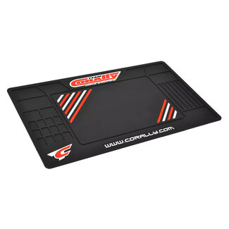 TEAM CORALLY Team Corally - Pit Mat XL - Rubber - 85x50 cm - 5mm Thick