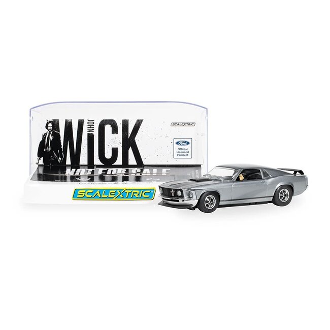 SCALEXTRIC JOHN WICK FORD MUSTANG BOSS 429 ( DISCONTINUED )
