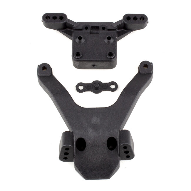TEAM ASSOCIATED RC10B6.3 Front Top Plate and Ballstud Mount