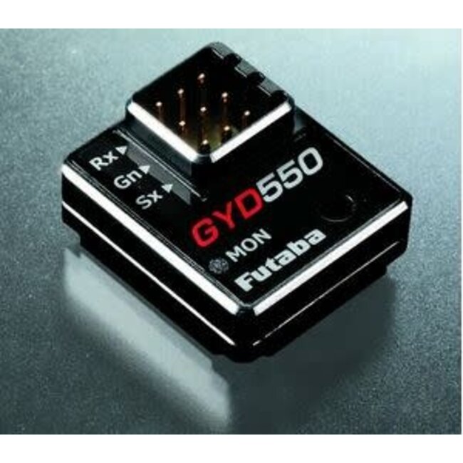 FUTABA GYD550 DRIFT GYRO ONLY WORKS WITH FUTABA DIGITAL SERVO'S