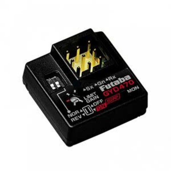 Futaba GYD470 gyro Drift Car Counter Steer ONLY WORKS WITH FUTABA RX