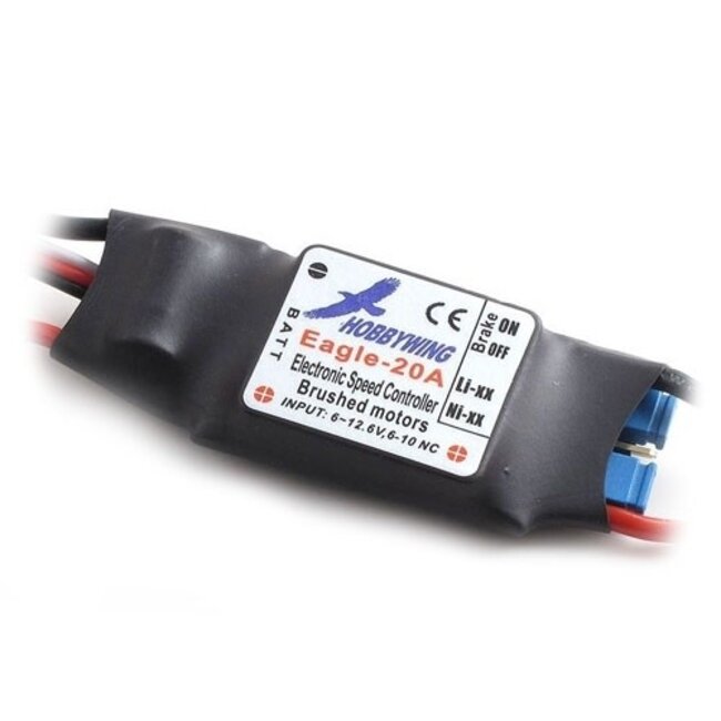 HOBBYWING Eagle-20A ESC suit brushed motors