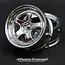 DS RACING  DE 5 Spoke Wheel Set - Triple Chrome