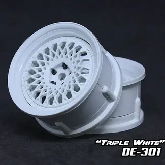 DS RACING DS RACING  DE Mesh Wheel Set - Triple White