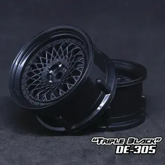 DS RACING DS RACING  DE Mesh Wheel Set - Triple Black