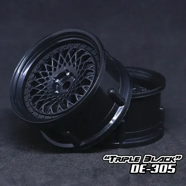 DS RACING  DE Mesh Wheel Set - Triple Black