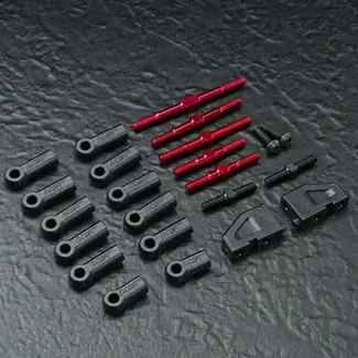 MST MST RMX 2.5 Turnbuckle Shaft Set - Red