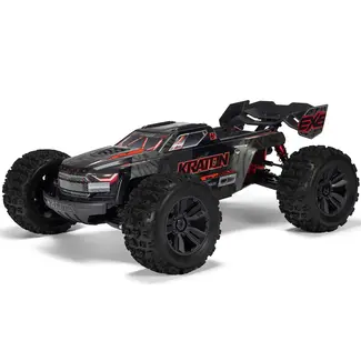 ARRMA Arrma Kraton 6S BLX EXB Extreme Bash 4X4 1/8 Speed Monster Truck, RTR, Black, ARA8708V6T1