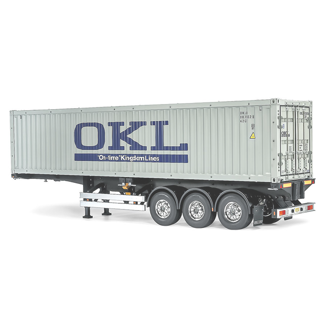 TAMIYA 40 FOOT  OKL CONTAINER SEMI TRAILER 1/14  T56377