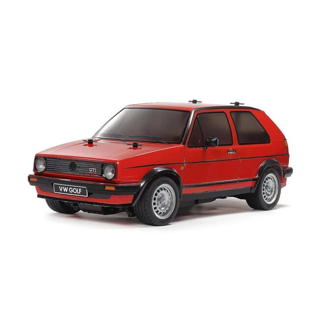 TAMIYA R/C VW GOLF II GTI 16V (MB-01) 1/10 KIT  ESC INCLUDED REQUIRES TX, RX, ESC, BATTERY CHARGER & PAINT.