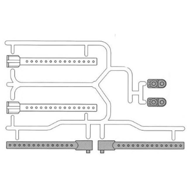TAMIYA A PARTS FOR TT-01 BODY MOUNTS