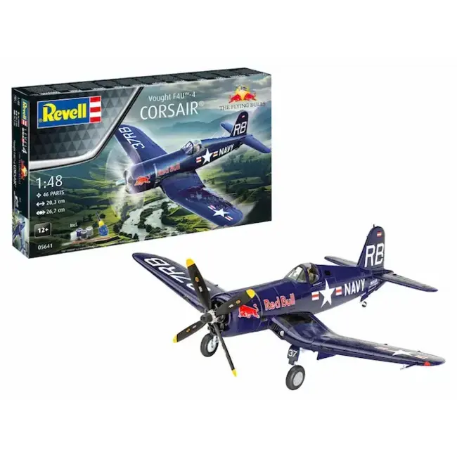 REVELL Geschenkset Flying Bulls F4U-4 Corsair