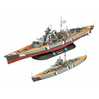 REVELL Revell Gift set The Legendary Bismarck (1:700-1:1200)